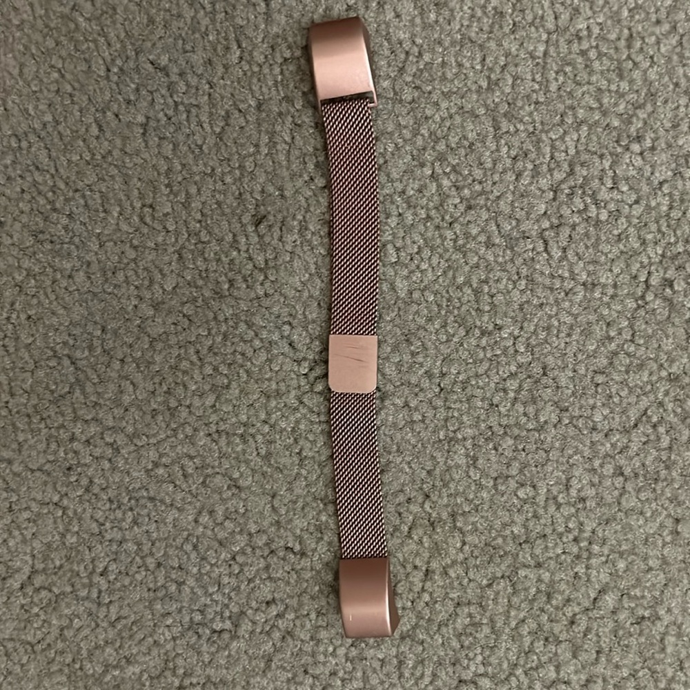 Pink FitBit band